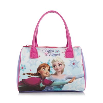 Girl's pink 'Frozen' bowler bag